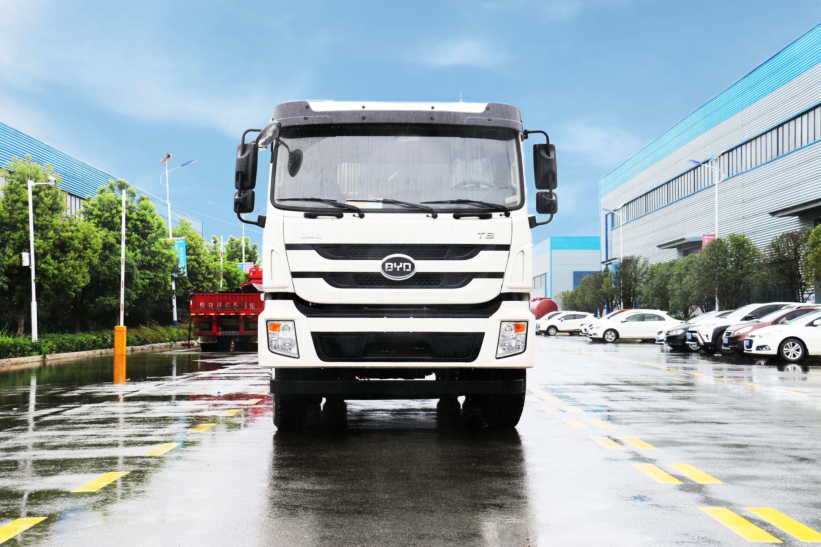 12方比亞迪T8純電動(dòng)壓縮垃圾車(chē)圖片2